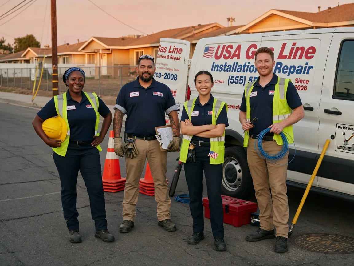 Gas Line Installation company in Long Valley, SD